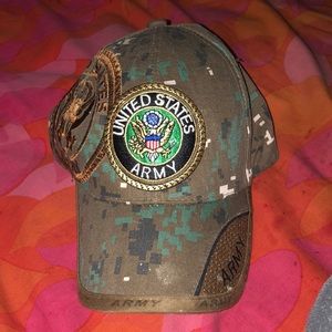 Brother Army camouflage baseball cap hat